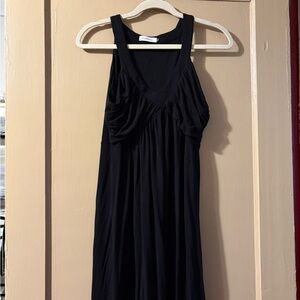 Chic Black Strapless Dress Calvin Klein